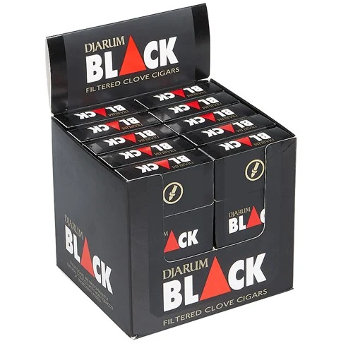 DJARUM Black Filtered Cigars | 12 Pack | 10 Count Display product image